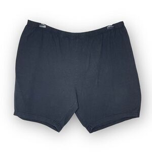 Roaman’s Everyday Essential Stretch Bike Shorts Black Women’s Size 4X